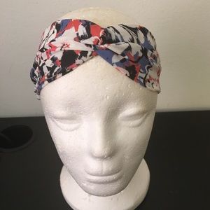 Floral Knot Elastic Headband OS